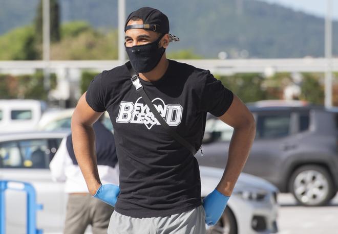 Los jugadores de baloncesto del FC Barcelona pasan los exámenes médicos del coronavirus