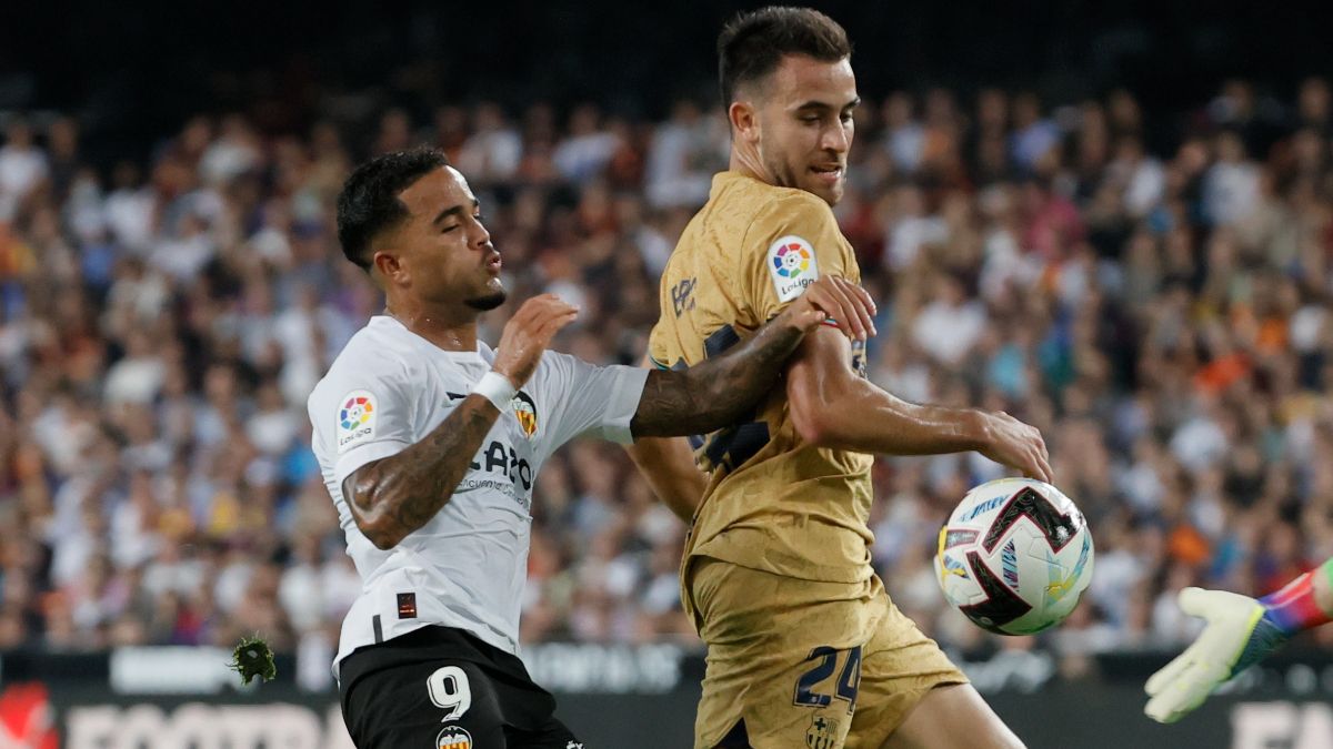 Eric Garcia se lesionó ante el Valencia