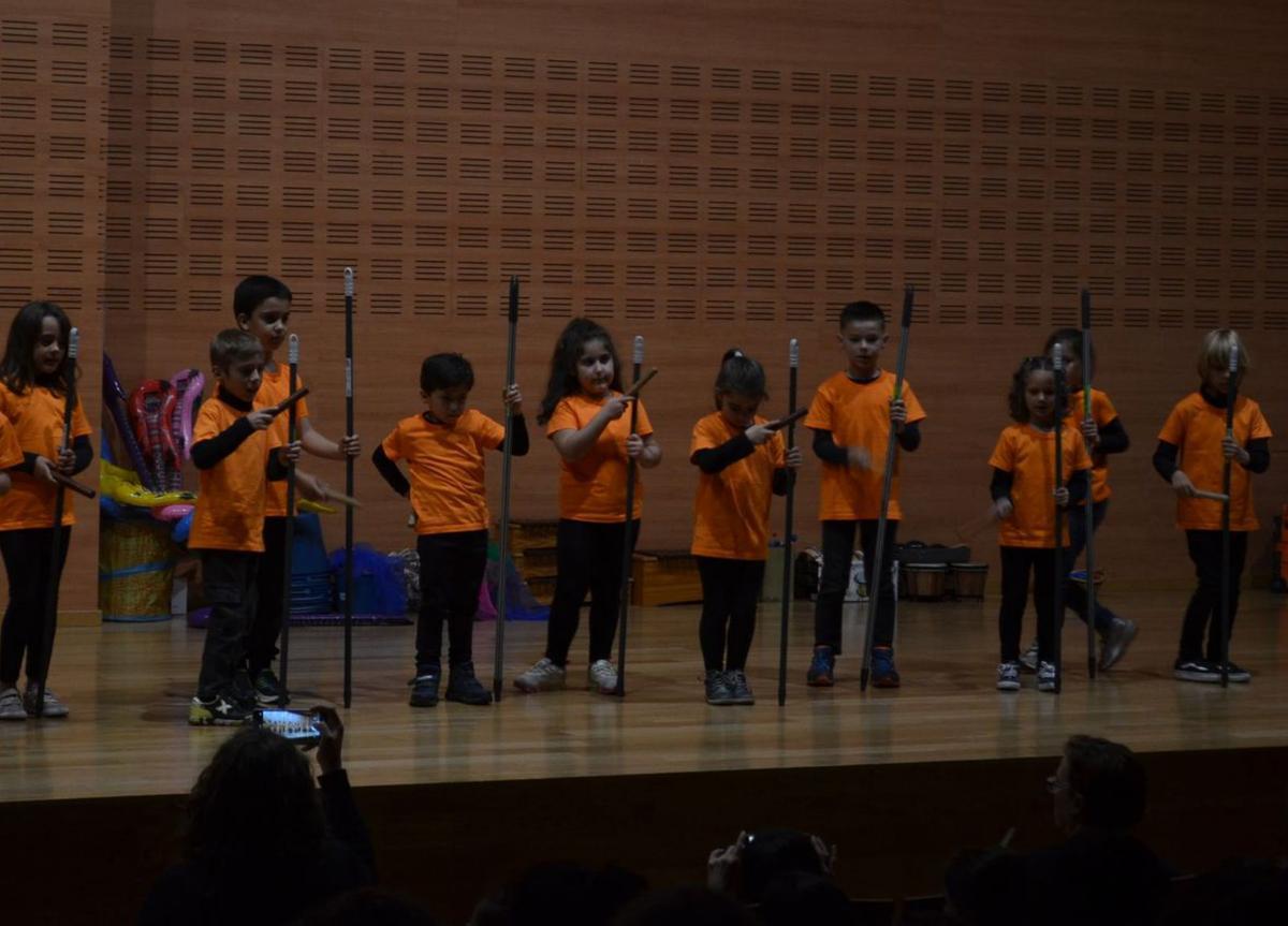 Los más pequeños de la Escuela de Música Duquesa Pimentel emocionan al público en el auditorio del CTLB