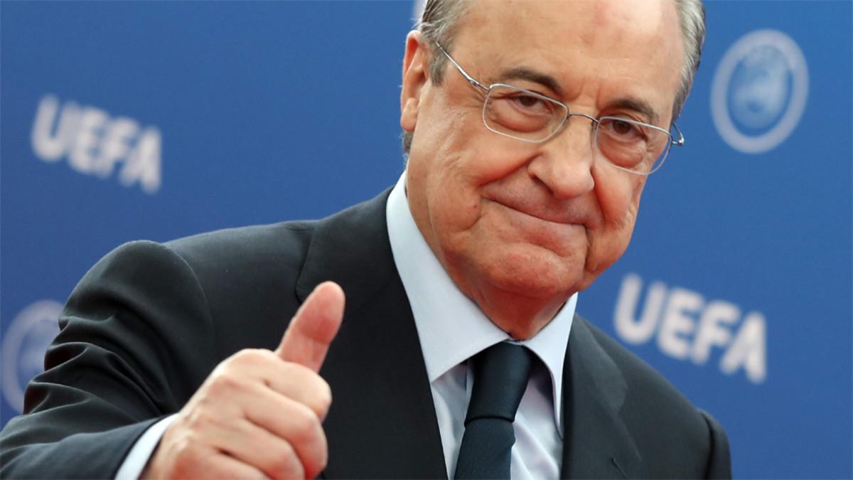 Florentino Pérez, presidente del Real Madrid