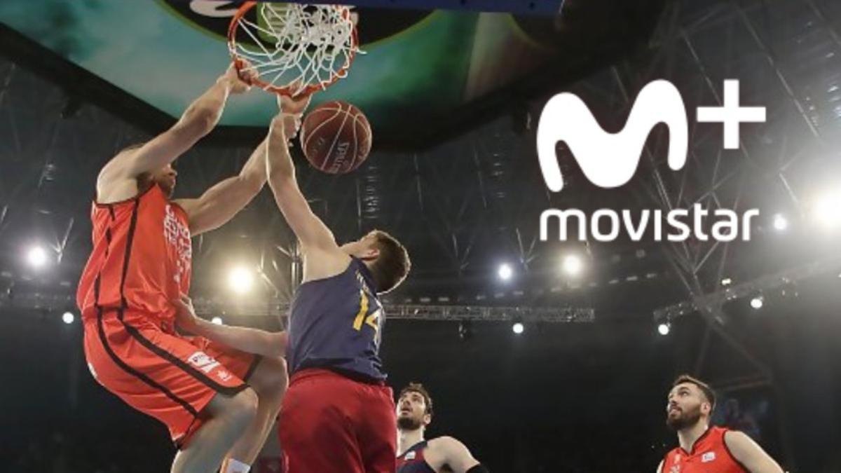 Movistar+ renueva los derechos de emisión de las competiciones ACB