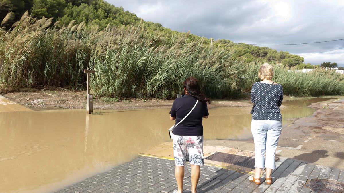 Inundaciones en Ibiza