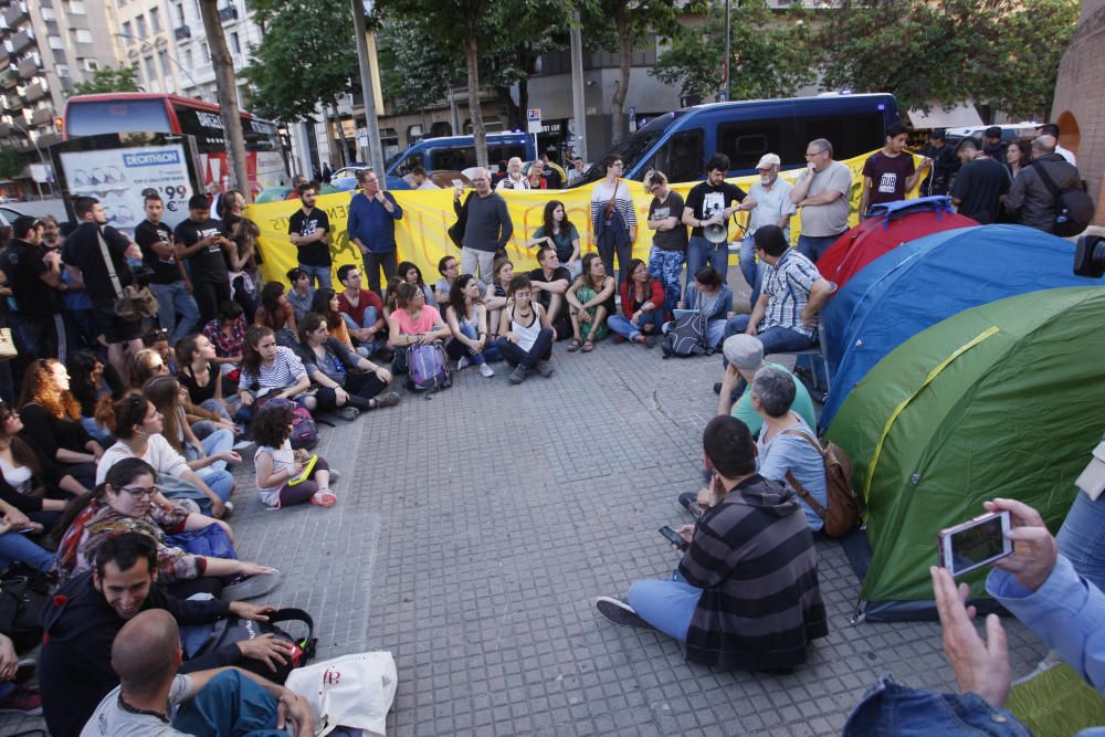 Acampada pel desallotjament d''Idomeni