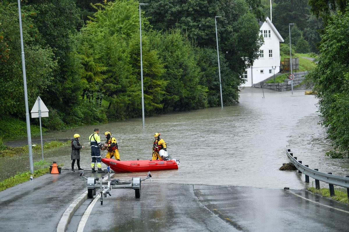 La tormenta Hans afecta a Suecia y Noruega