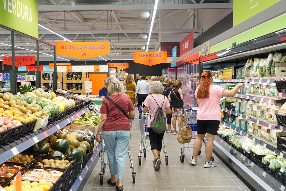 Aldi basa su negocio en el descuento, con 9 de cada 10 productos de marcas propias.