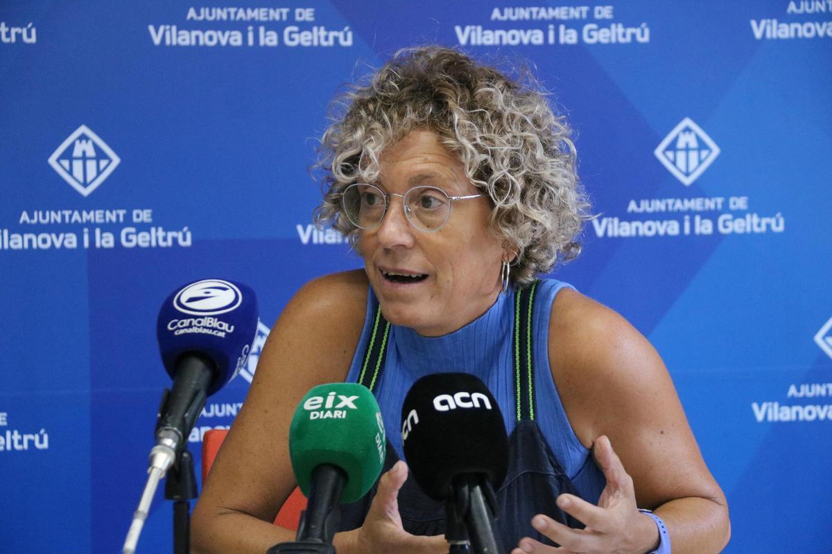 La teniente de Alcaldía Iolanda Sánchez (En Comú Podem)
