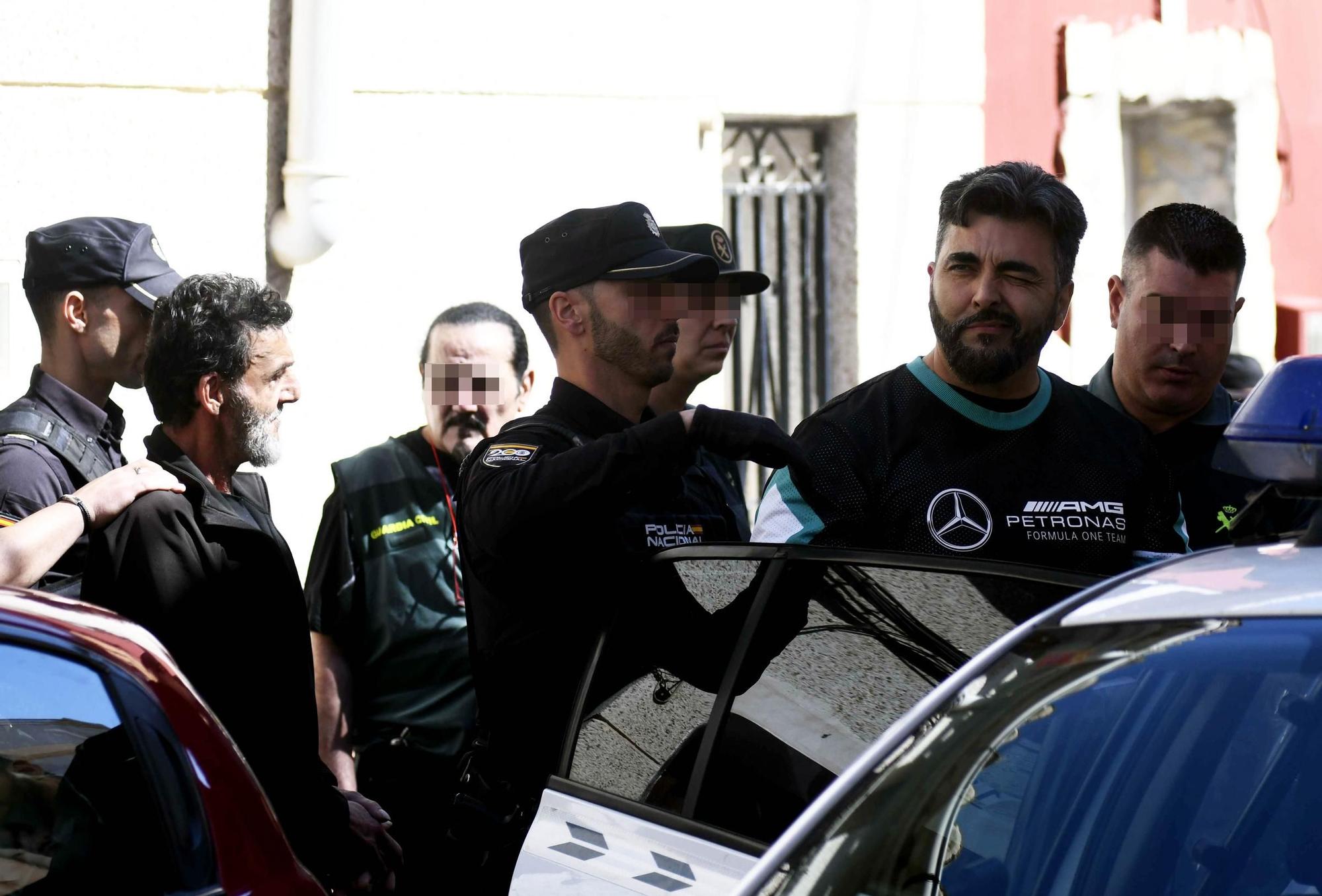 La macro operación en la que han detenido a 'El Karateca', en imágenes