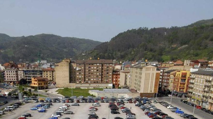 La parcela donde está proyectado el parking de La Mayacina.