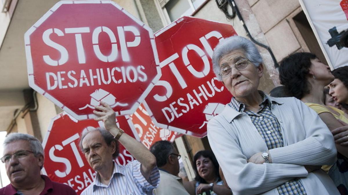 CONCENTRACIÓN CONTRA DESHAUCIO