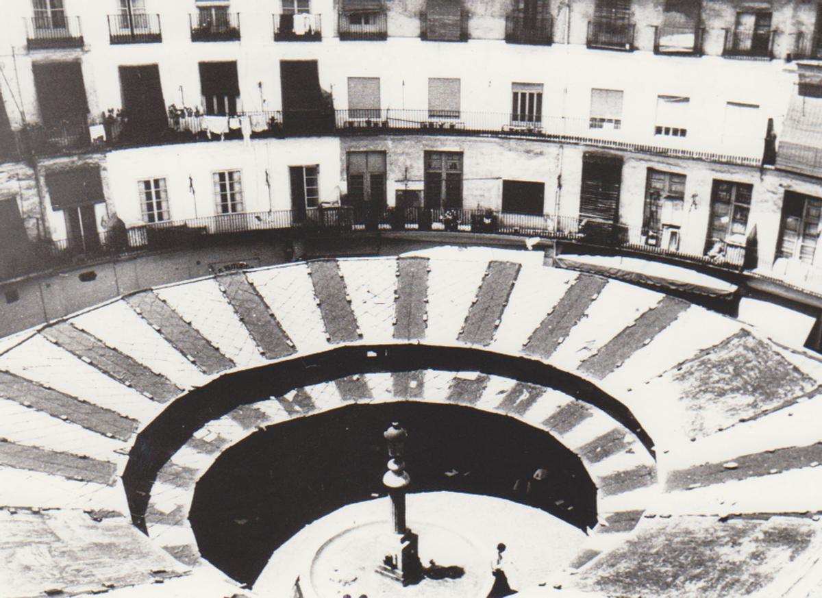 La plaza Redonda antes de su última remodelación La plaza Redonda antes de su última remodelación