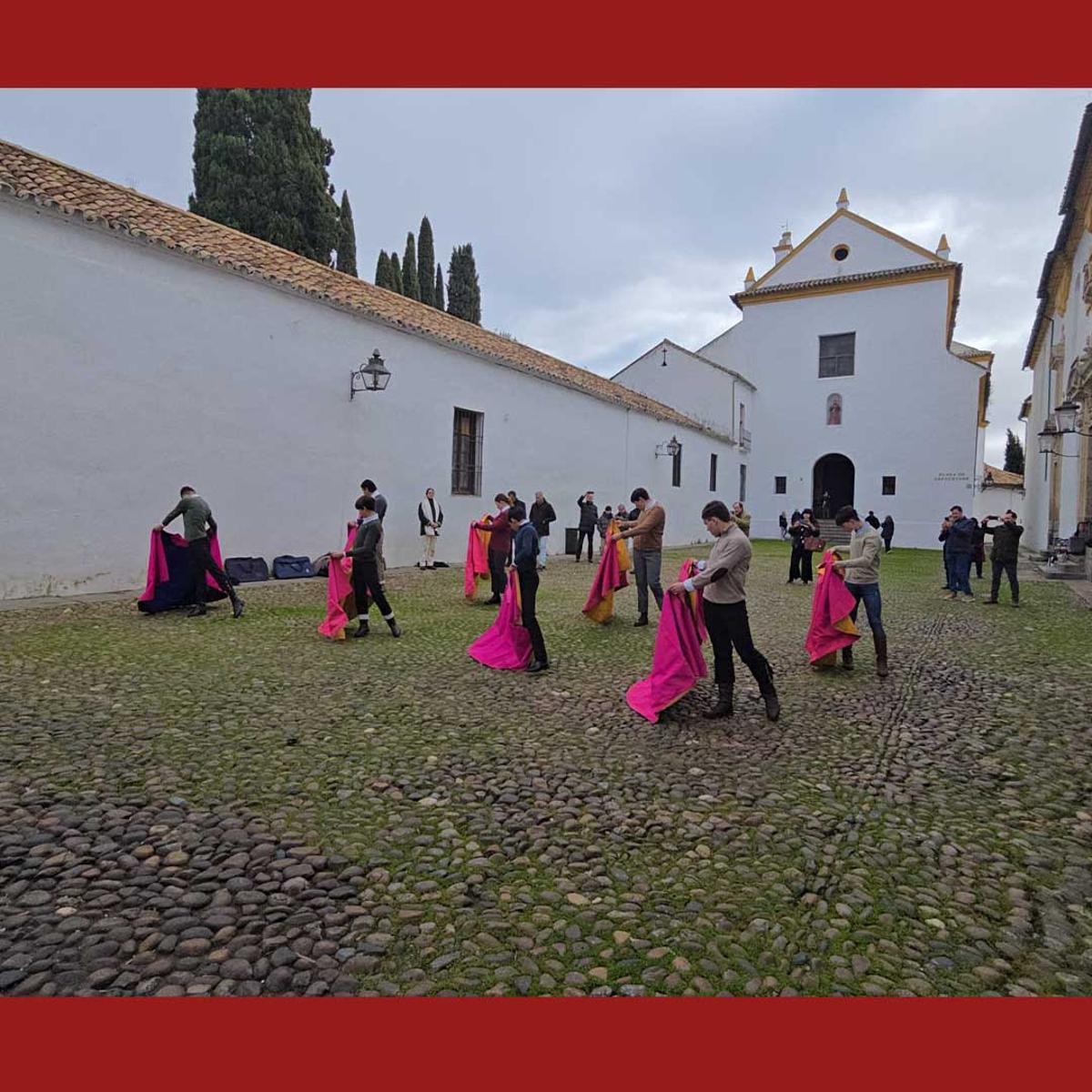 Un momento del acto organizado en Capuchinos.