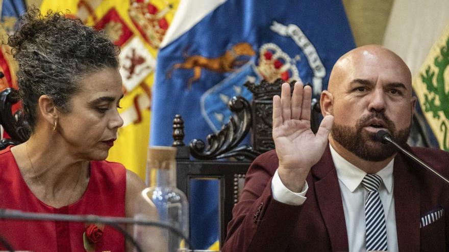 Flora Perera y Marco González.