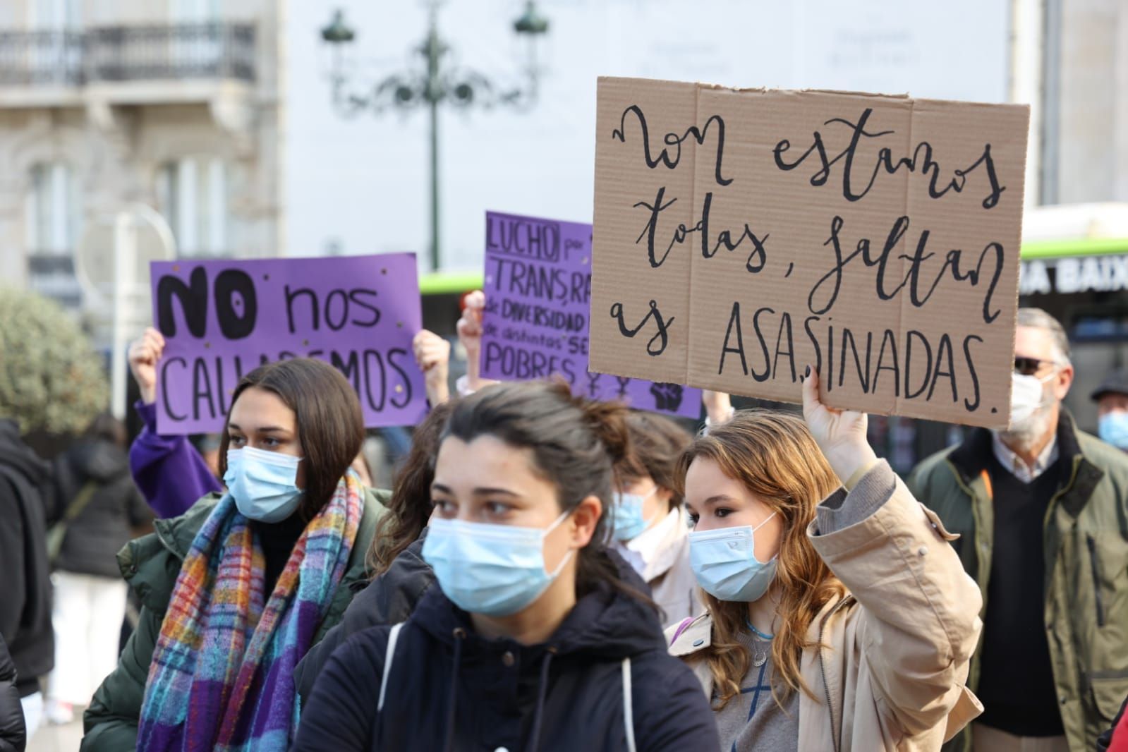 Manifestación de la CIG por el 8M en Vigo