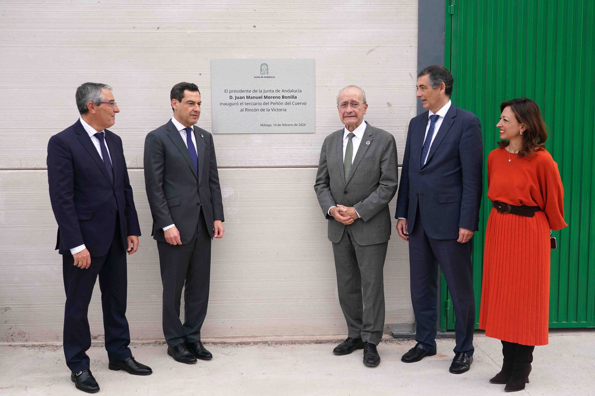 Inauguración de los tratamientos terciarios de la EDAR del Peñón del Cuervo