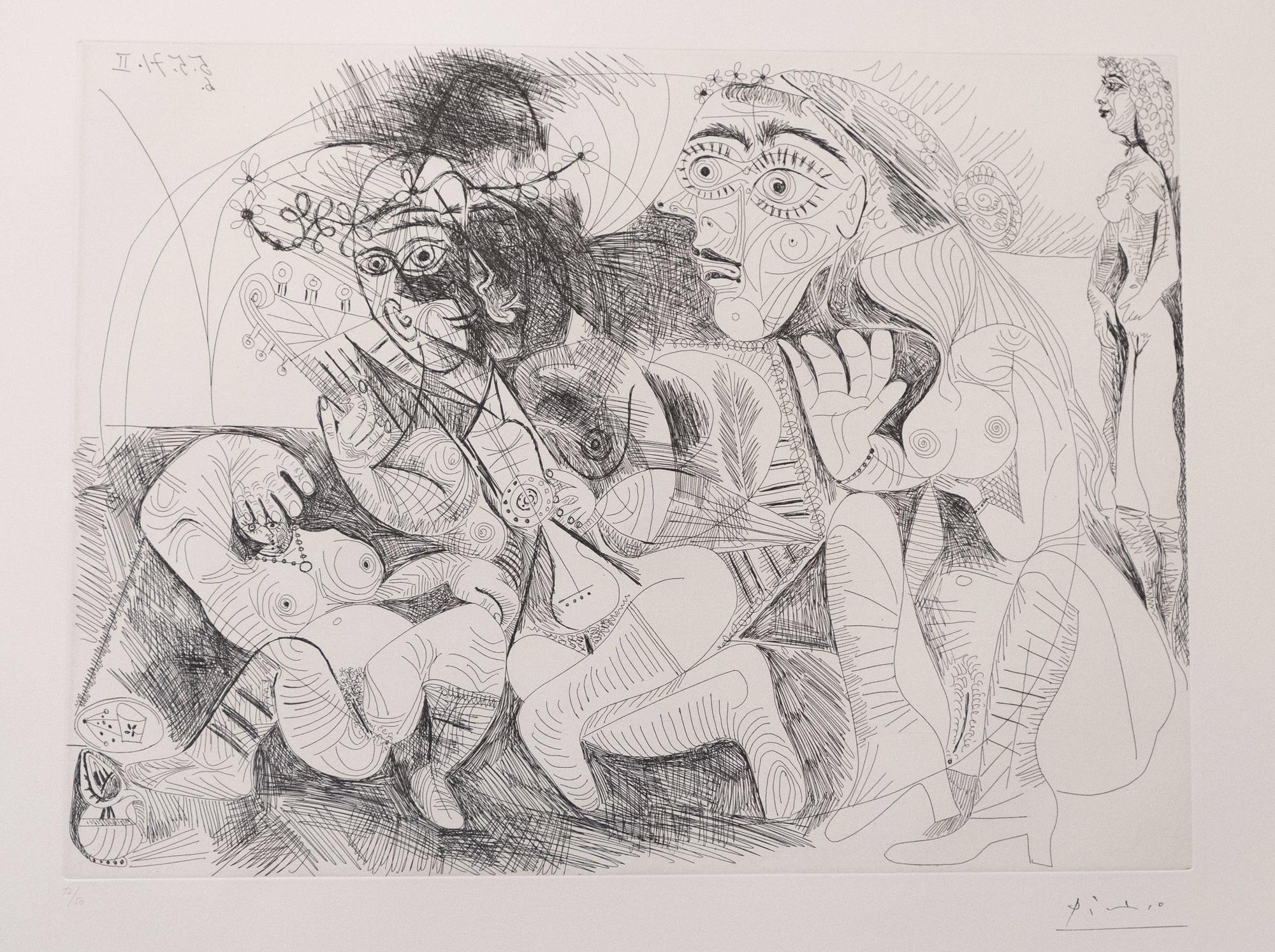 En imágenes: El Bellas Artes estrena una exposición de estampas de Picasso