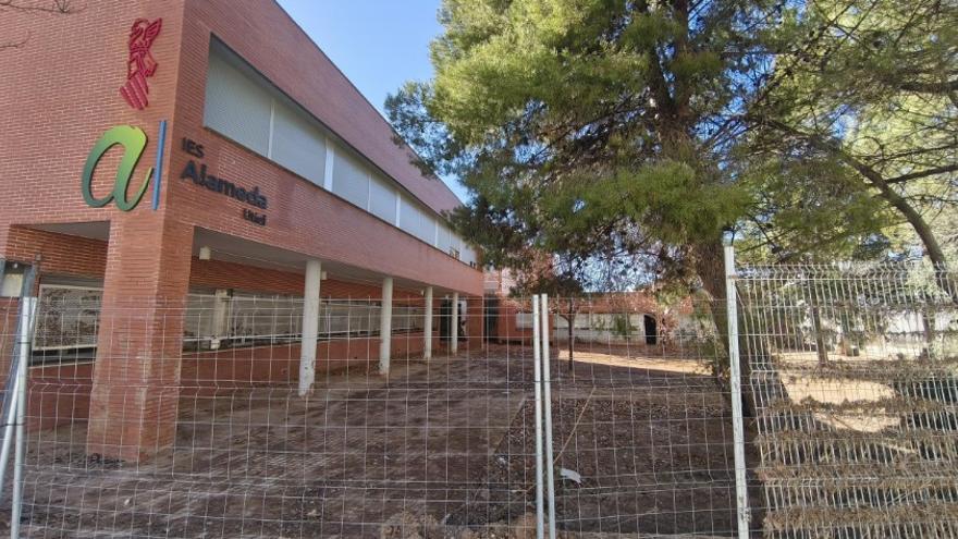 El IES de Utiel, 6 meses después de la dana