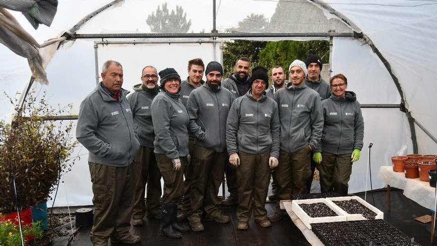 Taller de jardinería y fruticultura en Carral