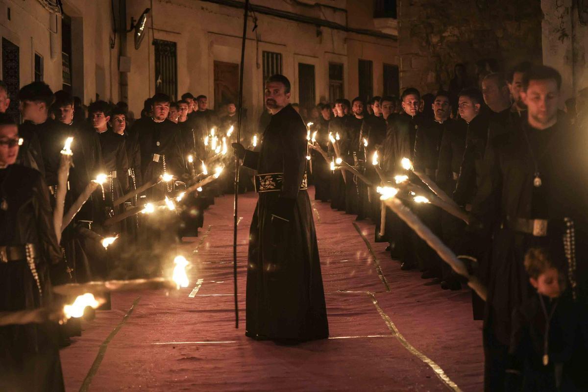 Así ha sido la Procesión del Silencio en Sagunt