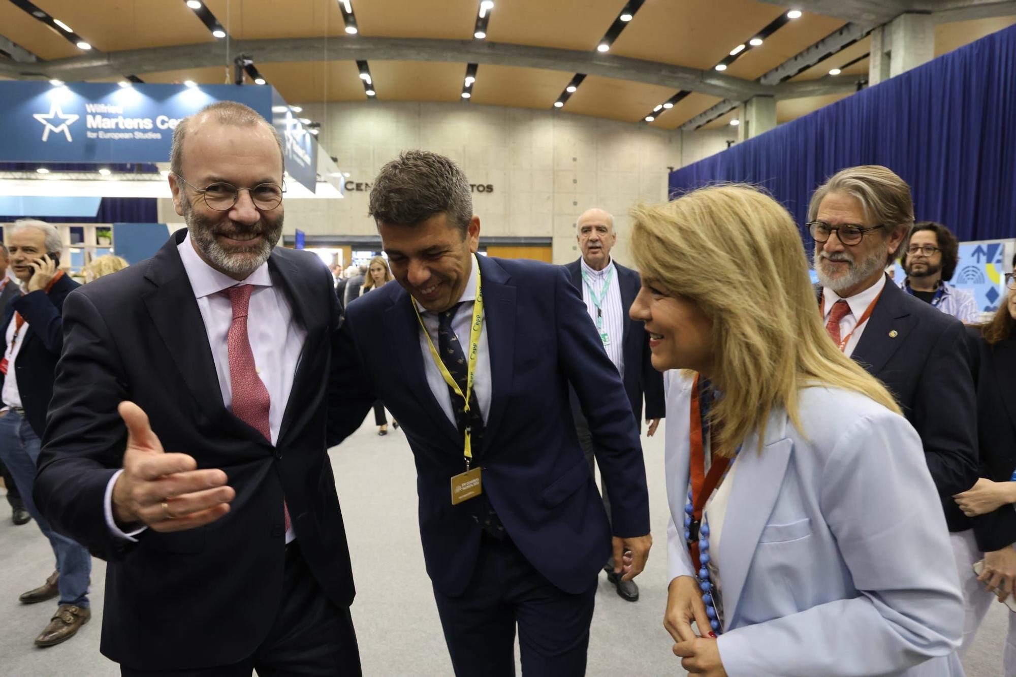 Todas las fotos de la segunda jornada del congreso del PP europeo en València