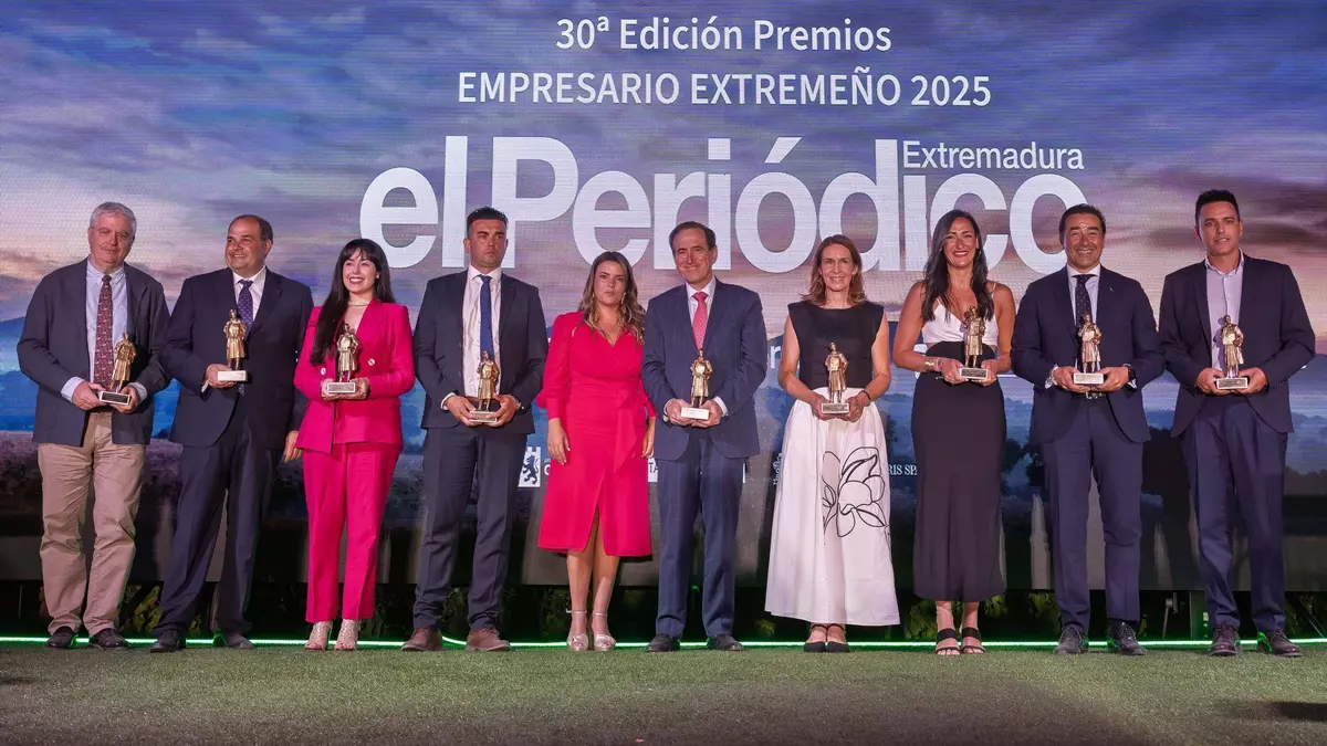 30 años de ‘Empresarios del Año’: faro vigía del crecimiento en Extremadura