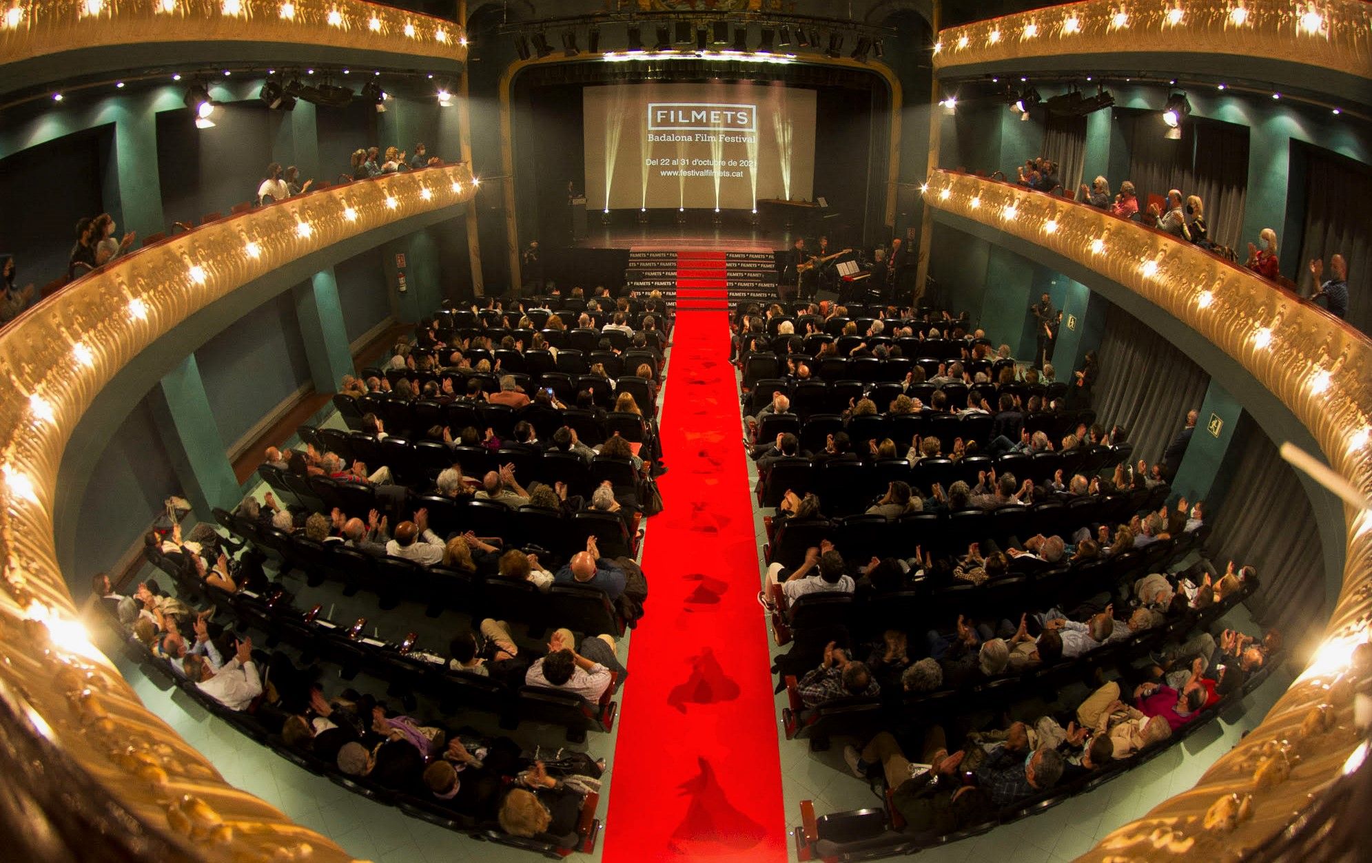 Celebración de la 47ª edición del FILMETS Badalona Film Festival en el Teatre Zorrilla.