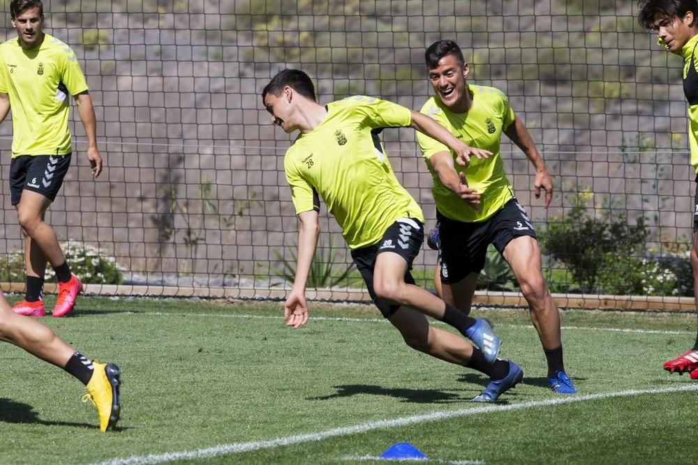 Entrenamiento de la UD Las Palmas