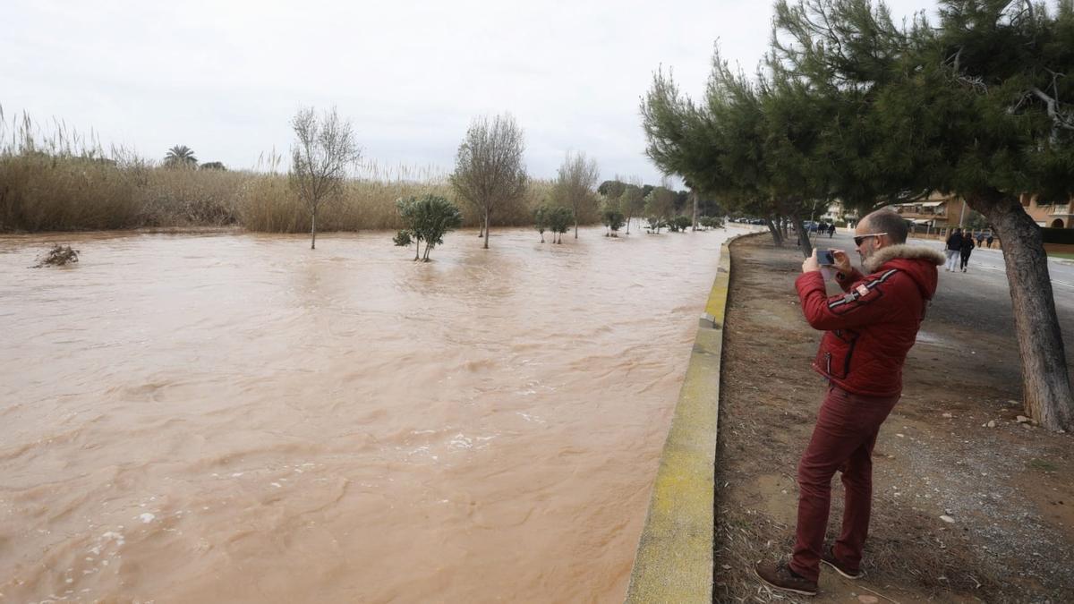Desbordamiento del río Palància.