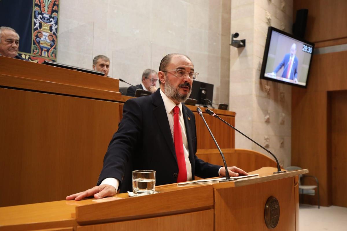 Una réplica de Lambán