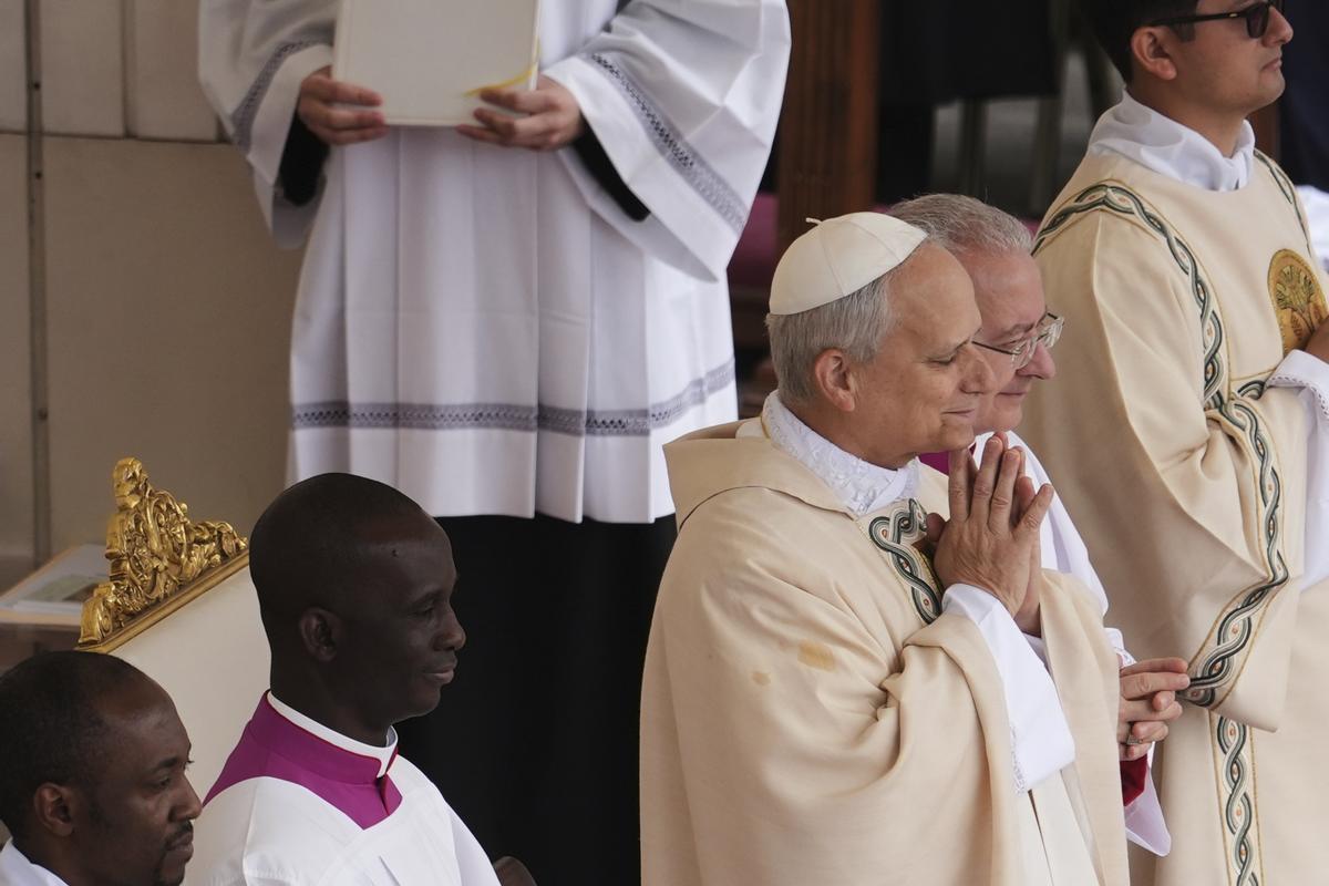 Misa de inicio del pontificado del papa León XIV