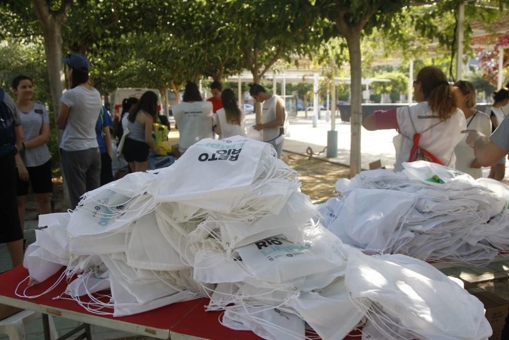 Murcia saca la basuraleza de su río