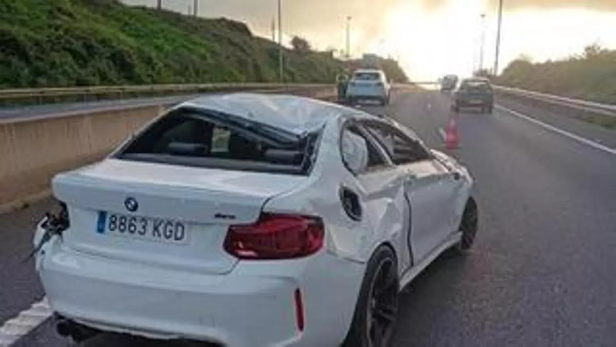 La Guardia Civil de Tenerife ultima el atestado del sobrecogedor accidente en la autopista del Norte hace un mes