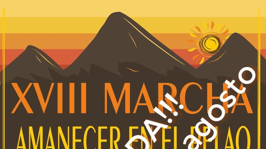 XVIII Marcha amanecer en el Pelao