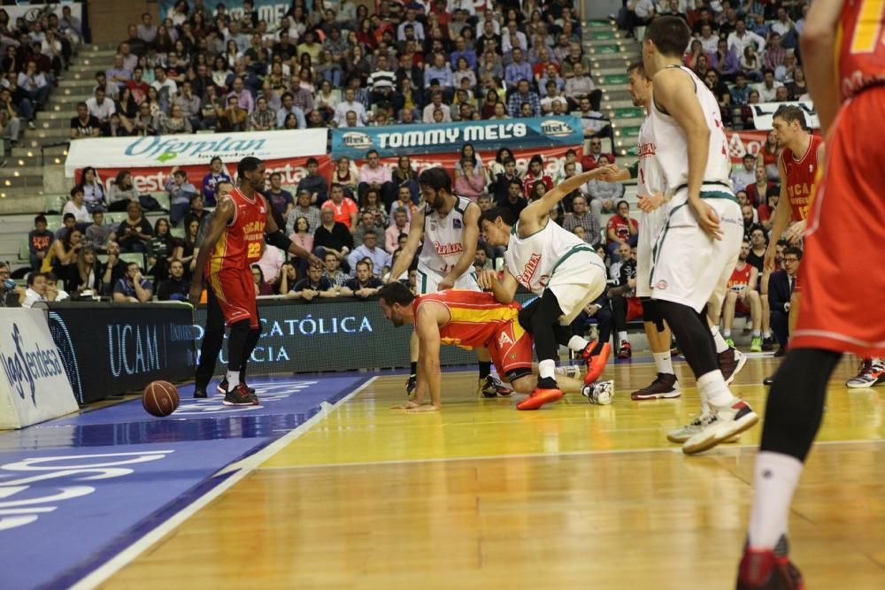 Baloncesto: El UCAM Murcia - Sevilla, en fotos