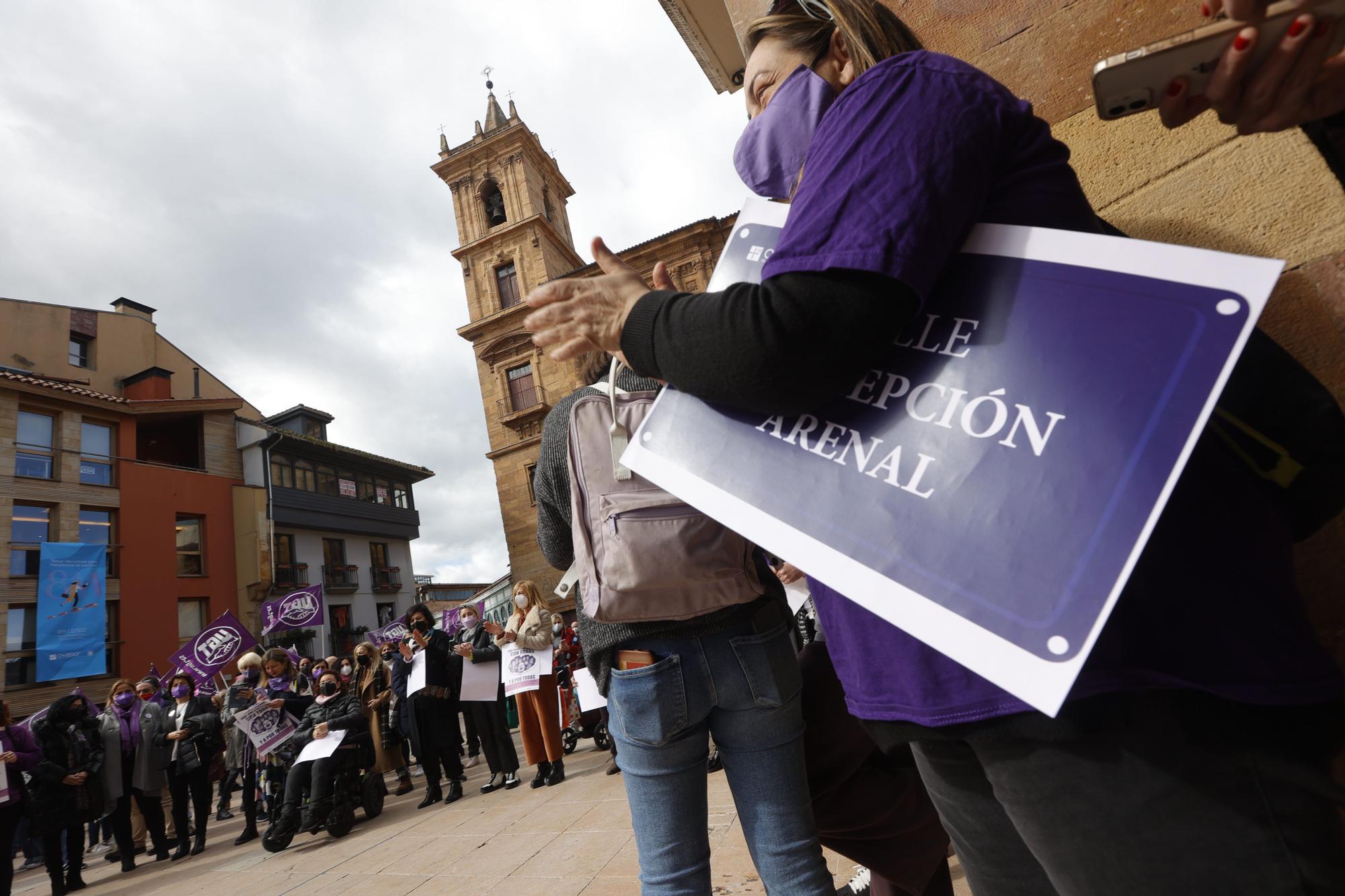 EN IMÁGENES: Así se vivió el Día de la Mujer (8M) en Oviedo