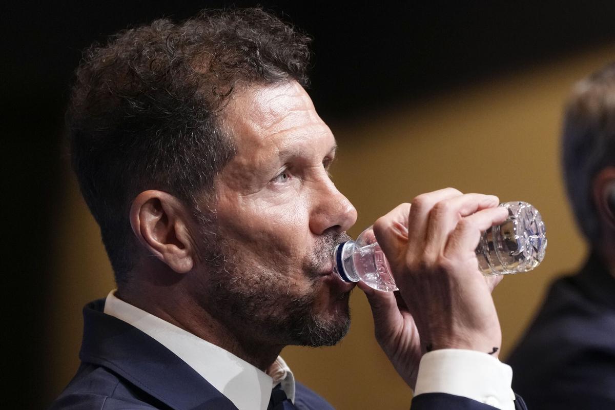 El entrenador del Atlético, Diego Pablo Simeone.