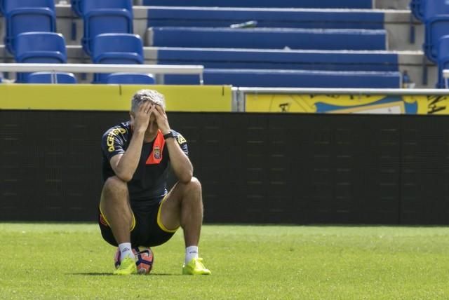 Entrenamiento de la UD Las Palmas (18/03/2017)