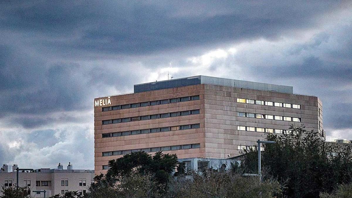 El Meliá Pama Bay literalmente se convirtió en centro hospitalario ante la pandemia.