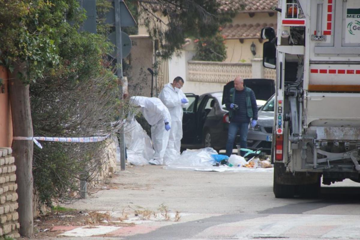 La mujer hallada en un contenedor de Moraira fue asesinada a cuchilladas