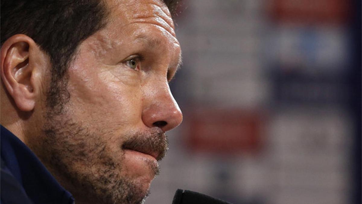 Simeone, entrenador del Atlético de Madrid