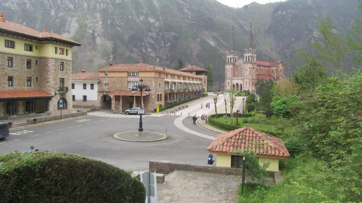 Santuario de Covadonga.