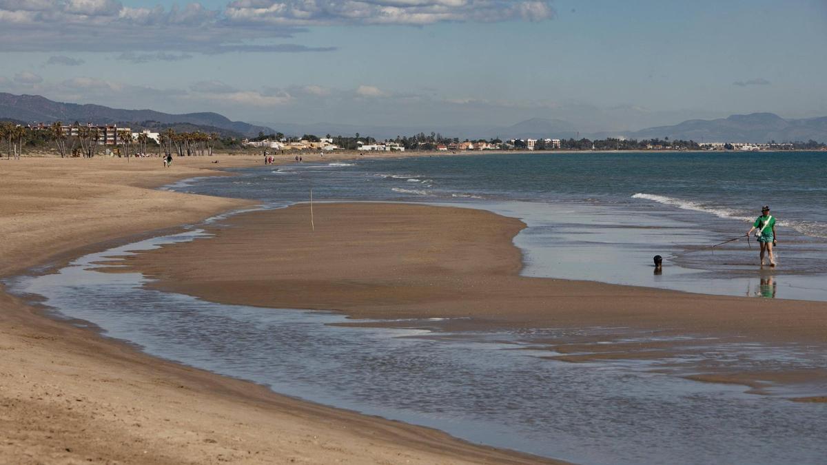 Vista de la playa de Canet