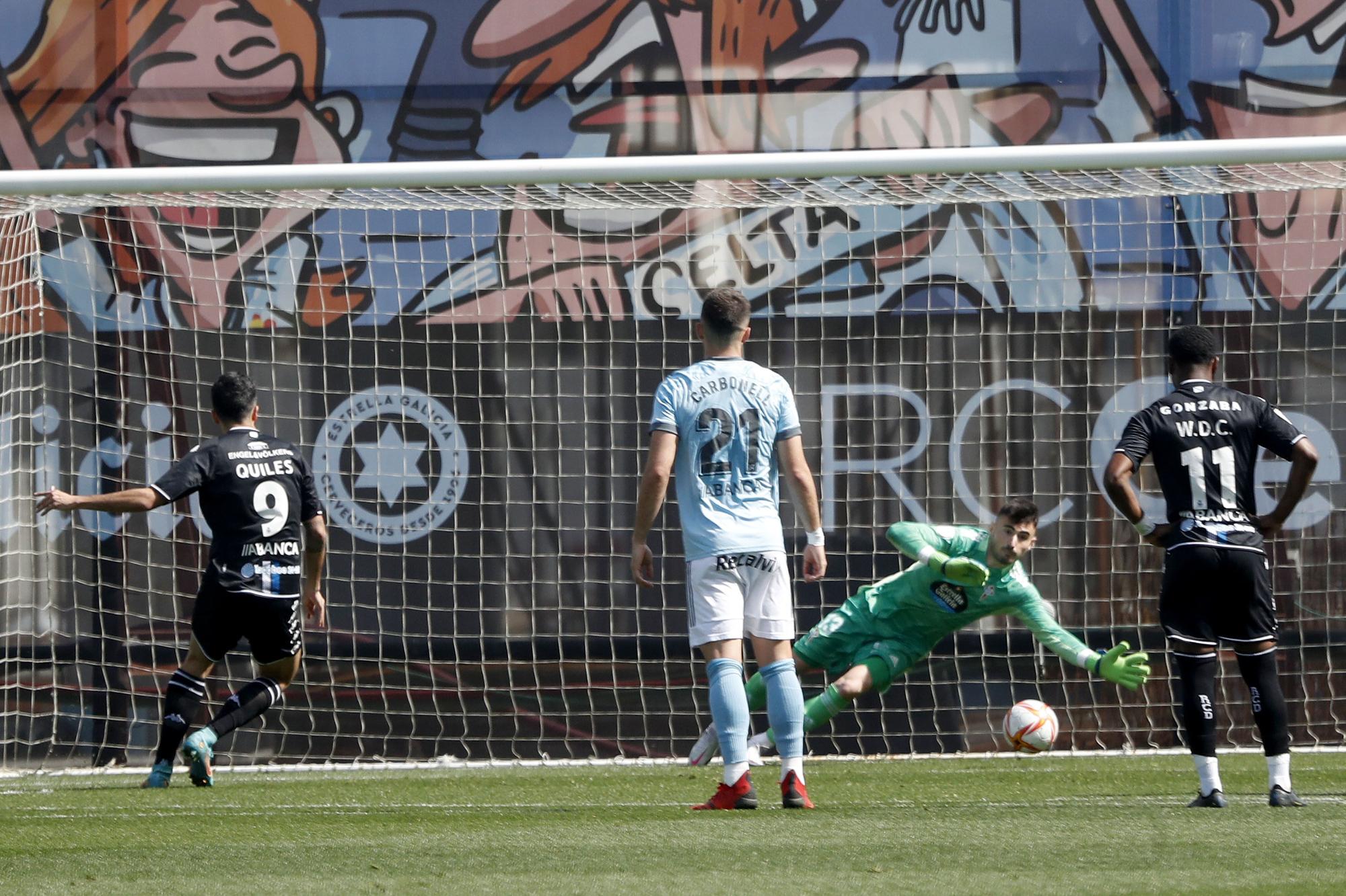 Las mejores imágenes del Celta B - Dépor