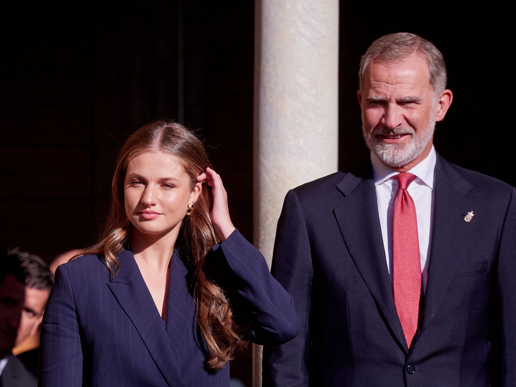 EN IMÁGENES: Leonor se da un baño de multitudes en su estreno como Princesa de Viana