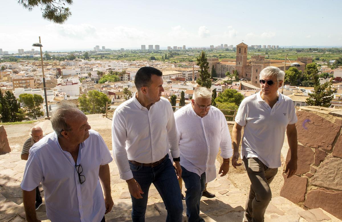 Visita al Castillo de El Puig, en una imagen de archivo.