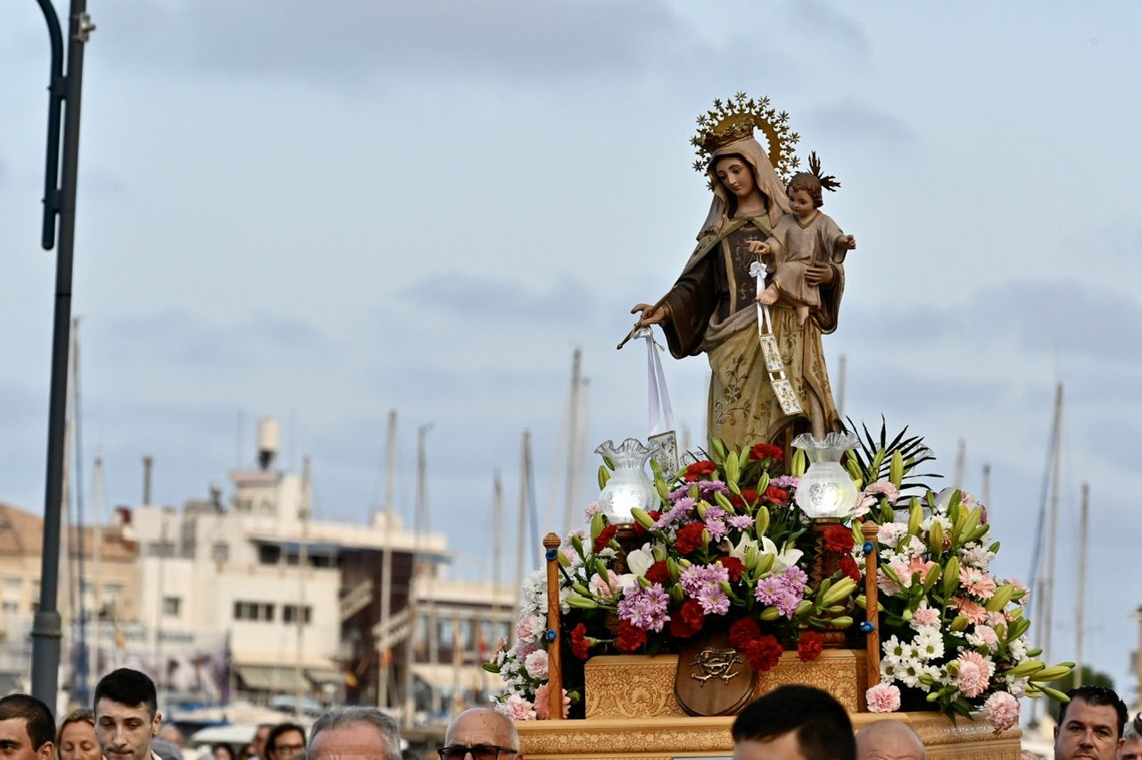 Todas las imágenes de la Virgen del Mar en sus homenajes en la Región