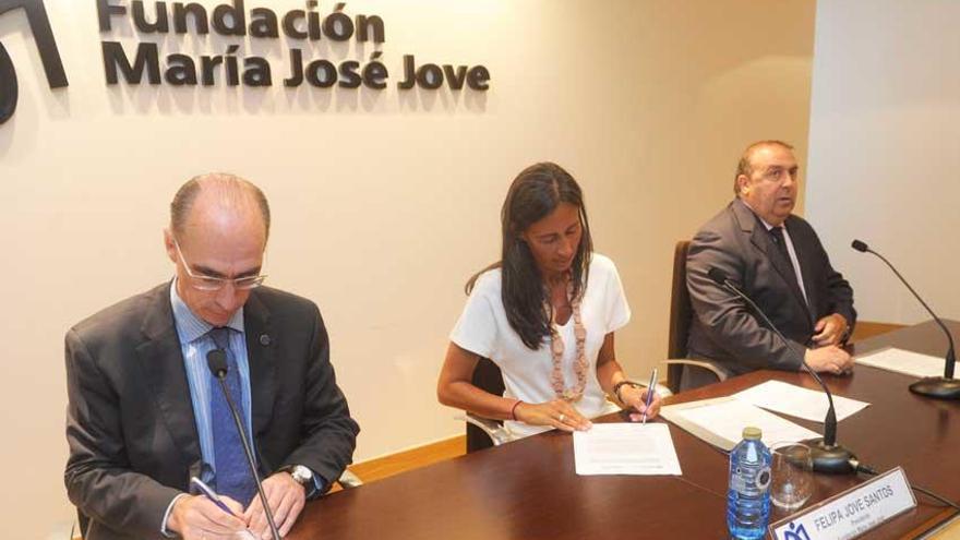 Firma del convenio.