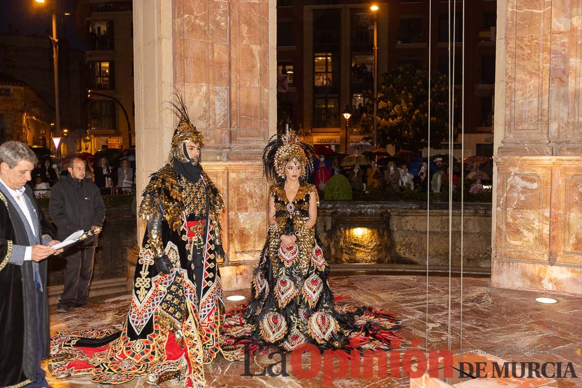 Desfile de Moros y cristianos y parlamento en las Fiestas de Caravaca