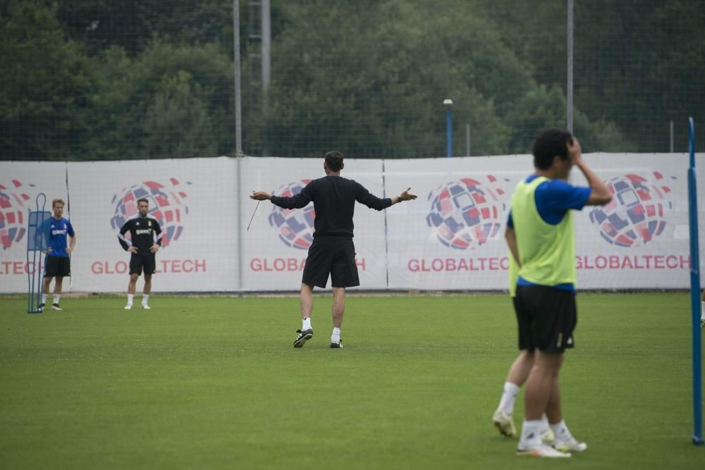 Entrenamiento del Real Oviedo