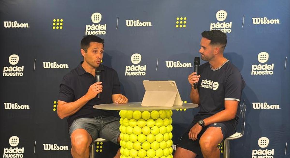 Bela no faltó a la presentación de las nuevas palas