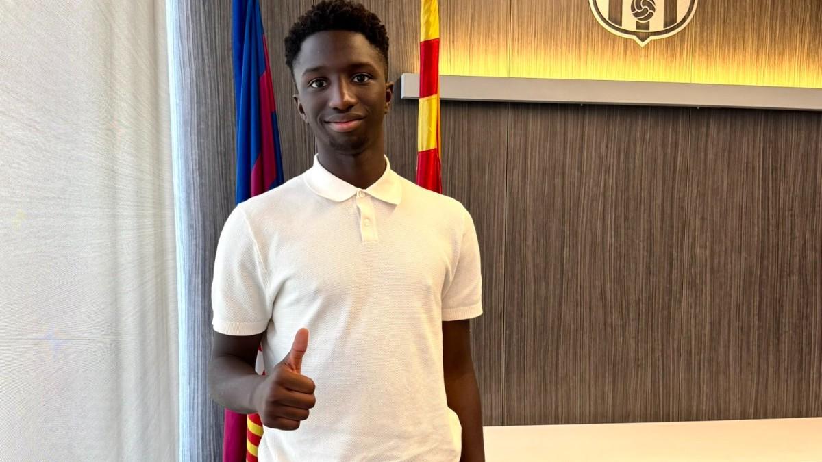 Nuhu Fofana volvió este verano al Barça